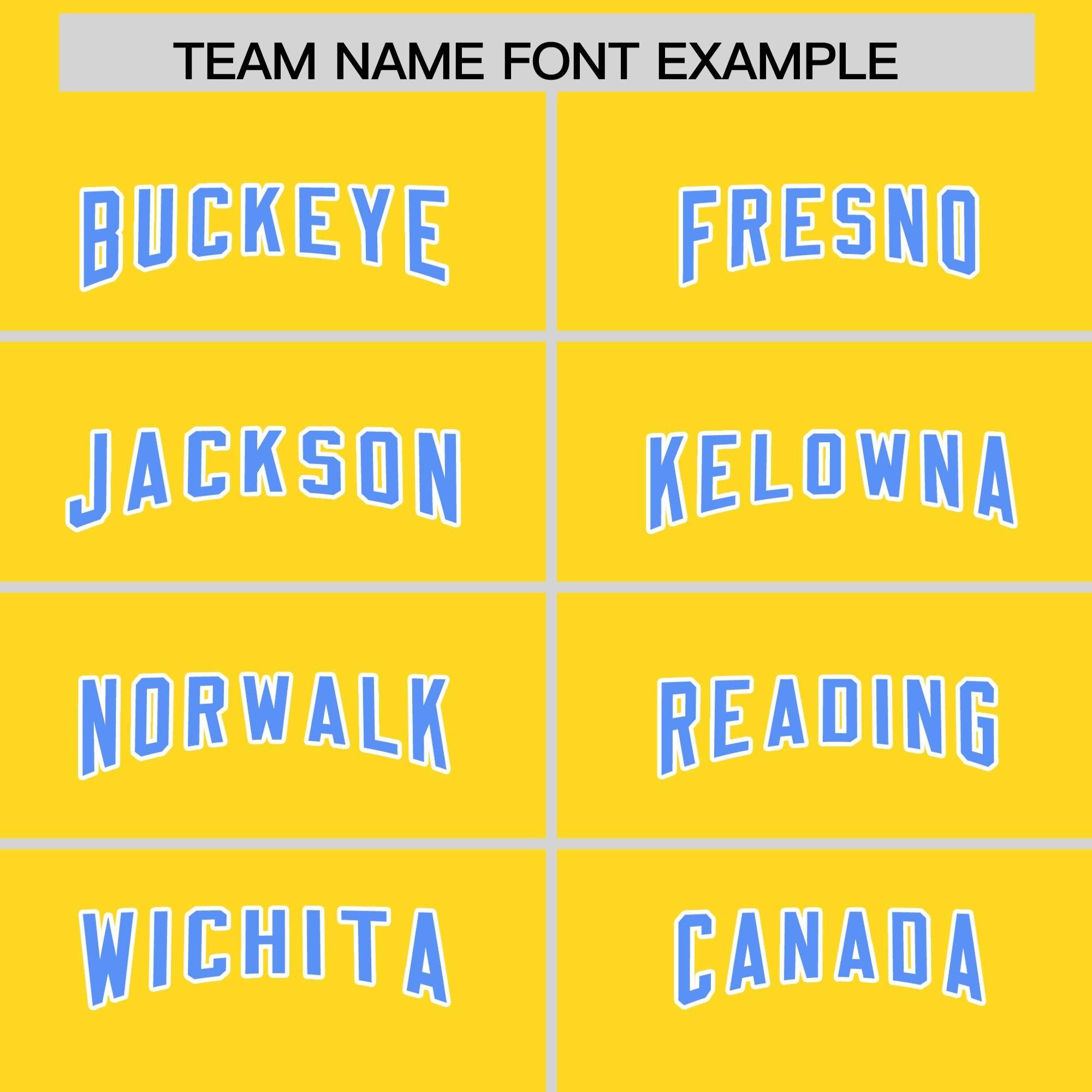 Custom Gold Powder Blue Personalized Star Pattern Raglan Sleeves Authentic Football Jersey