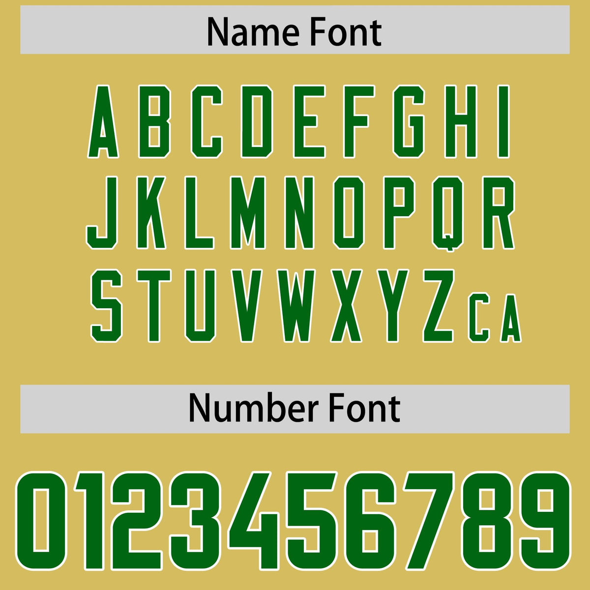 Custom Old Gold Kelly Green Personalized Star Pattern Raglan Sleeves Authentic Football Jersey