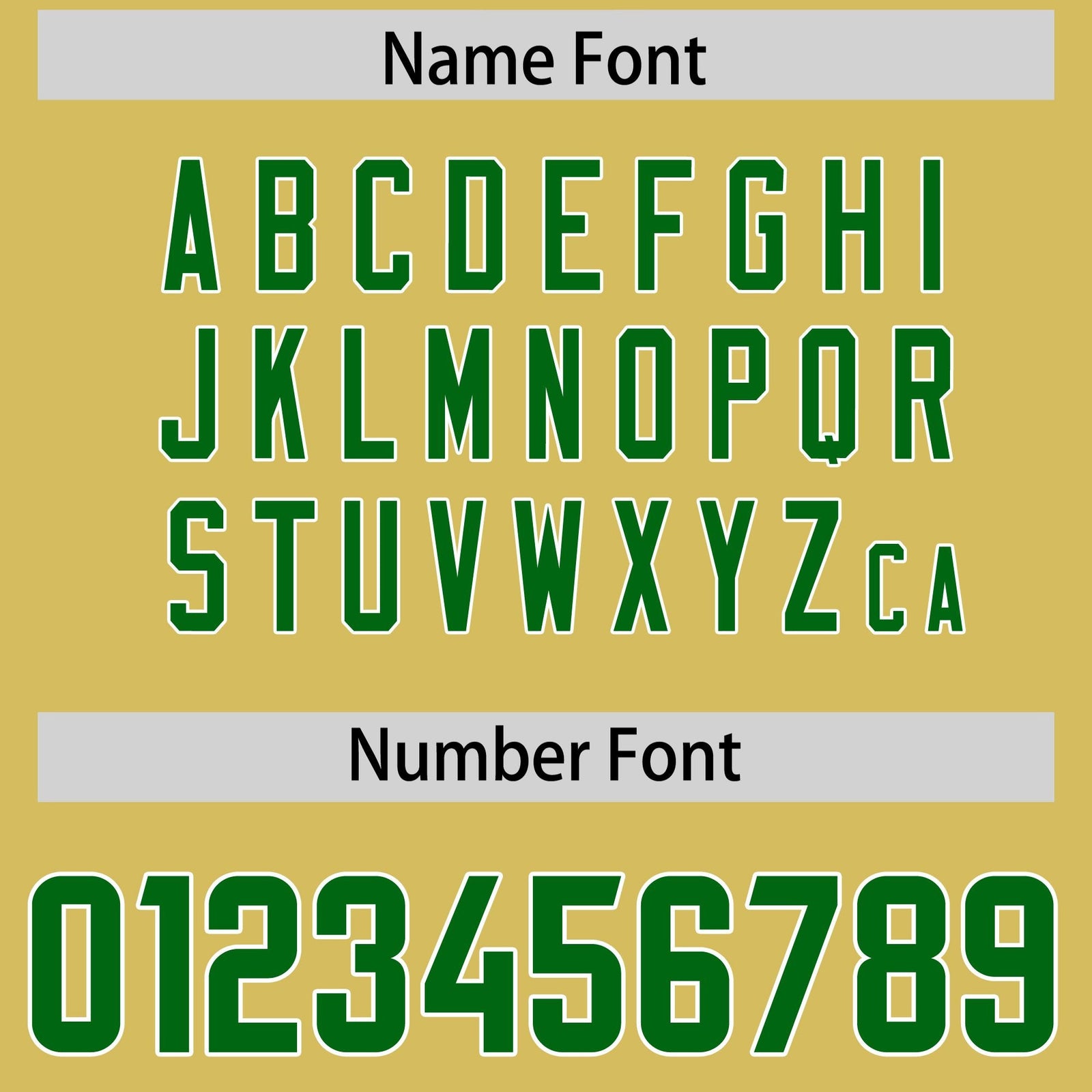 Custom Old Gold Kelly Green Personalized Star Pattern Raglan Sleeves Authentic Football Jersey