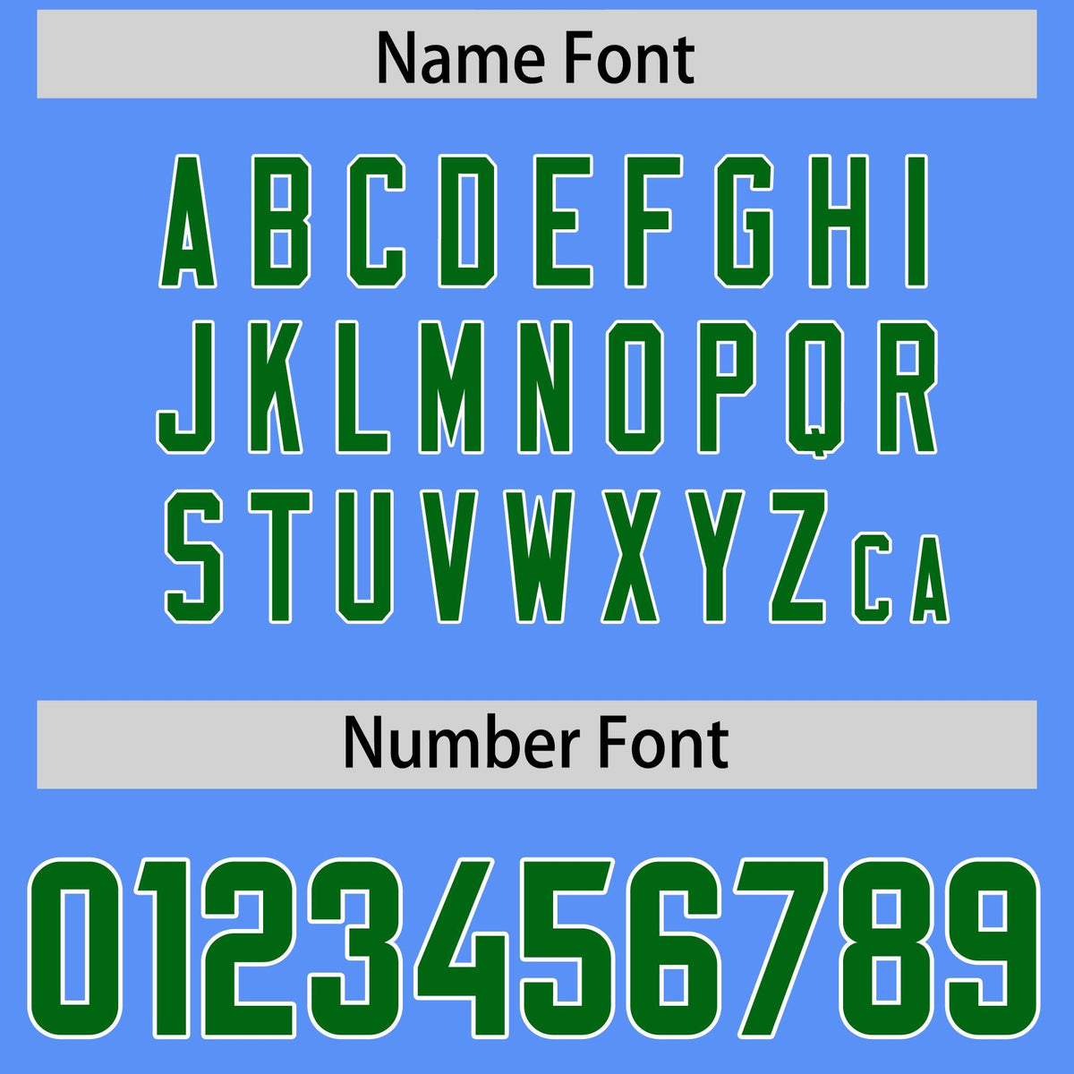 Custom Powder Blue Kelly Green Personalized Star Pattern Raglan Sleeves Authentic Football Jersey