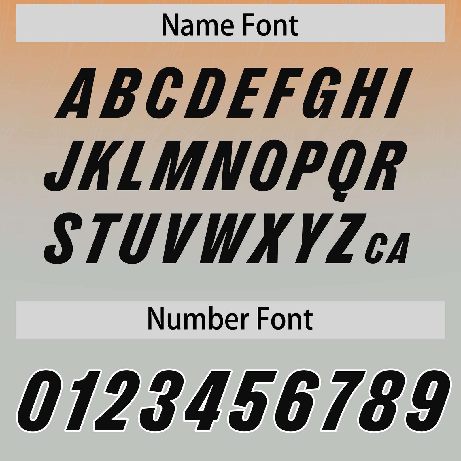 Custom Orange Gray Gradient Fashion Outdoor Authentic Football Jersey