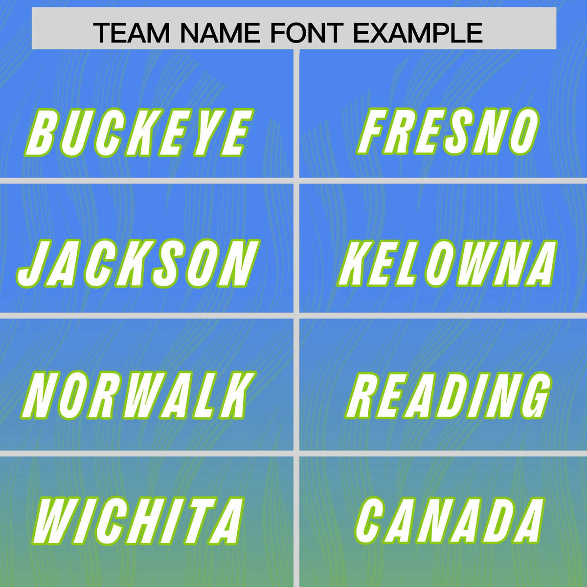 Custom Powder Blue Neon Green Gradient Fashion Outdoor Authentic Football Jersey