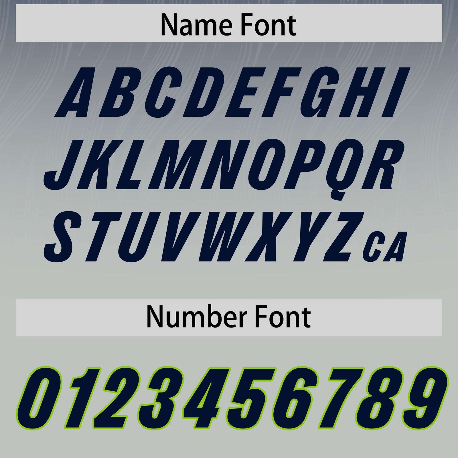 Custom Navy Gray Gradient Fashion Outdoor Authentic Football Jersey