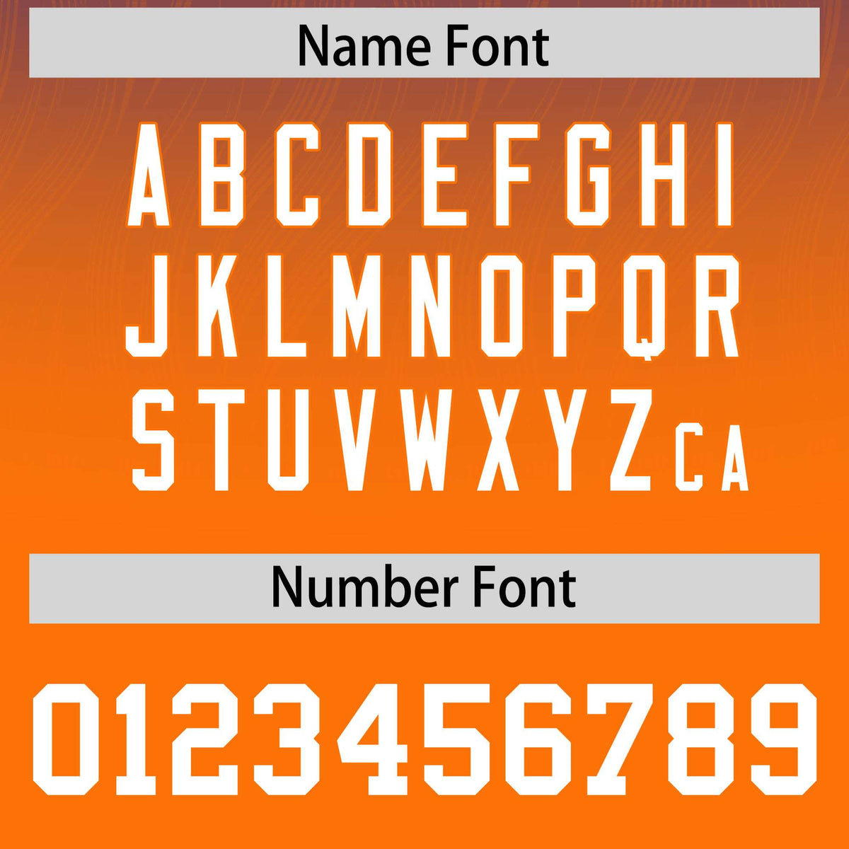 Custom Royal Orange Gradient Fashion Outdoor Authentic Football Jersey