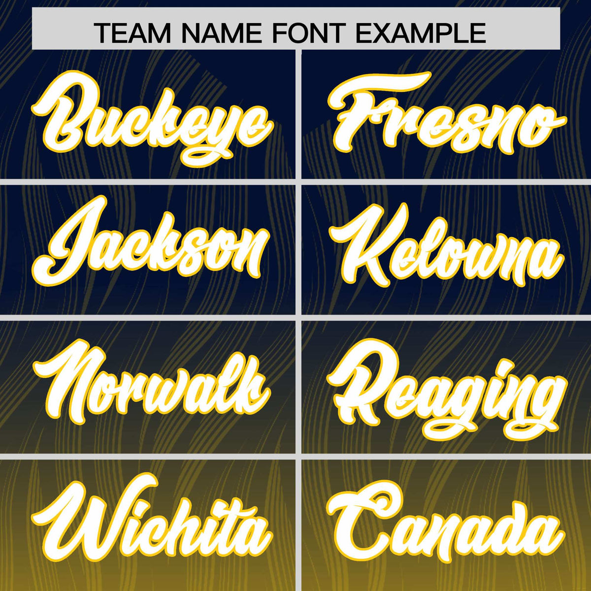 Custom Navy Gold Gradient Fashion Outdoor Authentic Football Jersey