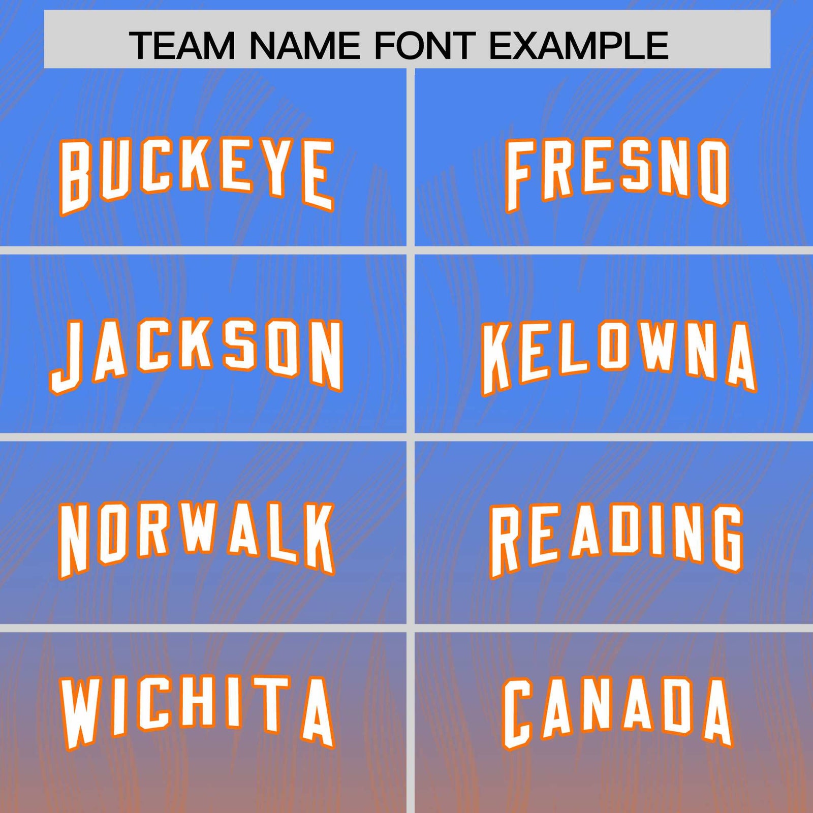 Custom Powder Blue Orange Gradient Fashion Outdoor Authentic Football Jersey