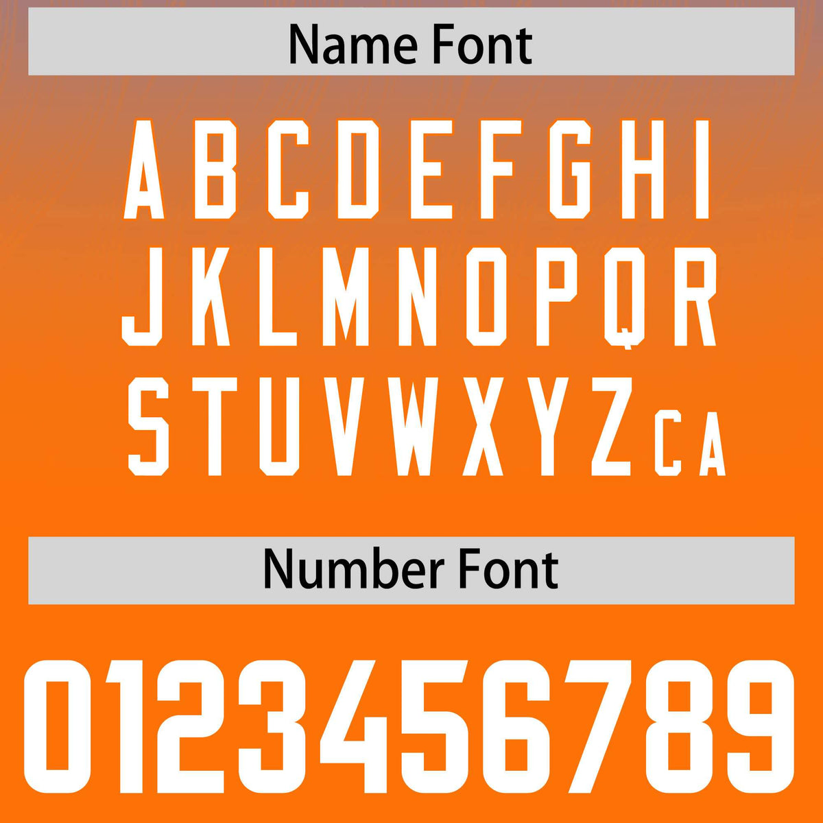 Custom Powder Blue Orange Gradient Fashion Outdoor Authentic Football Jersey