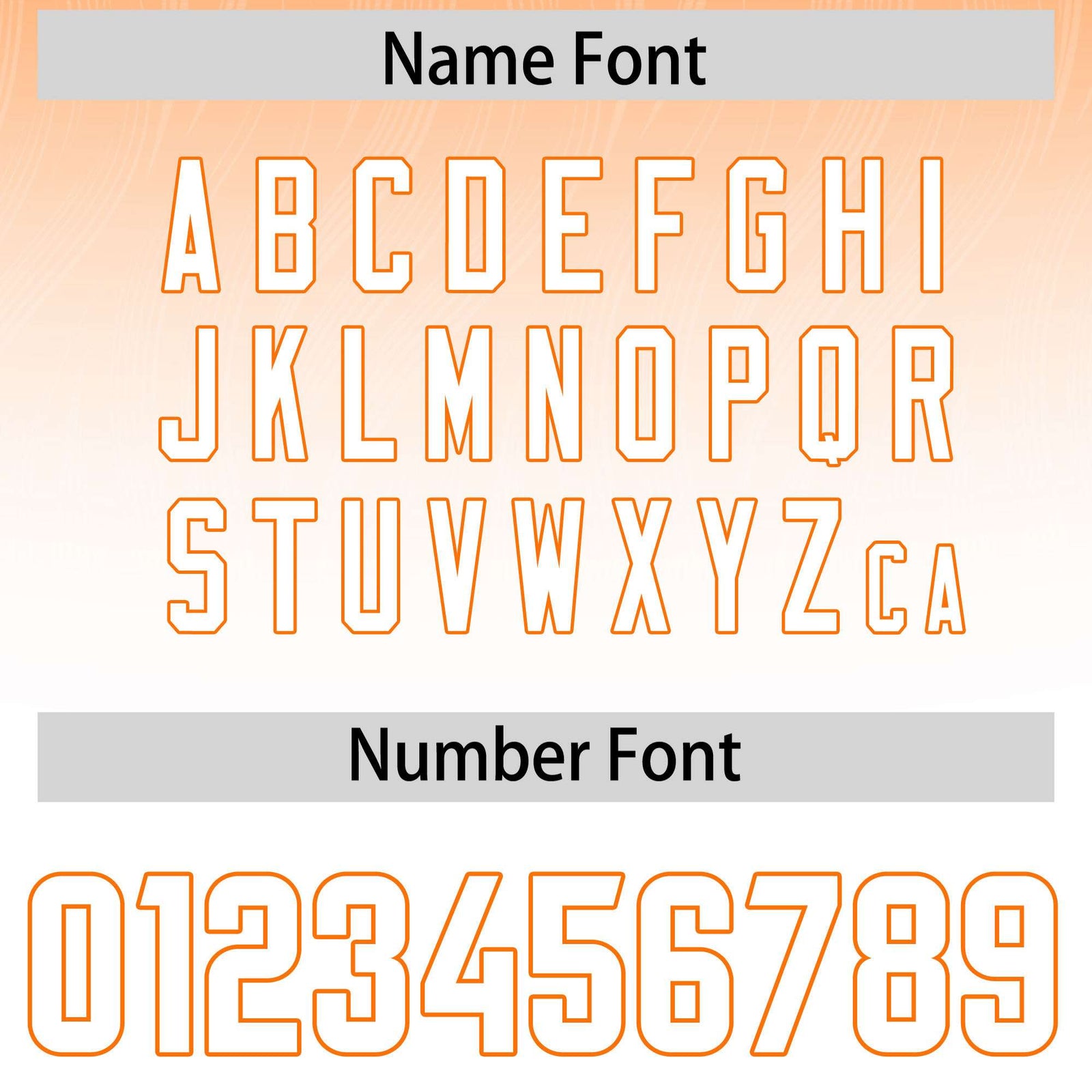 Custom Orange White Gradient Fashion Outdoor Authentic Football Jersey