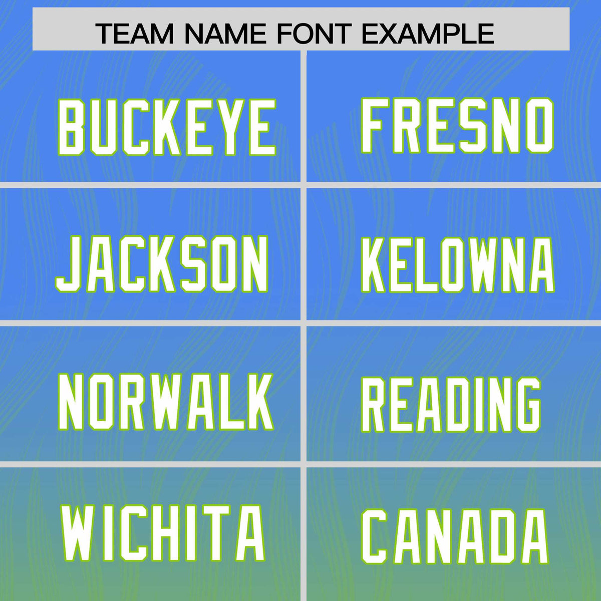 Custom Powder Blue Neon Green Gradient Fashion Outdoor Authentic Football Jersey