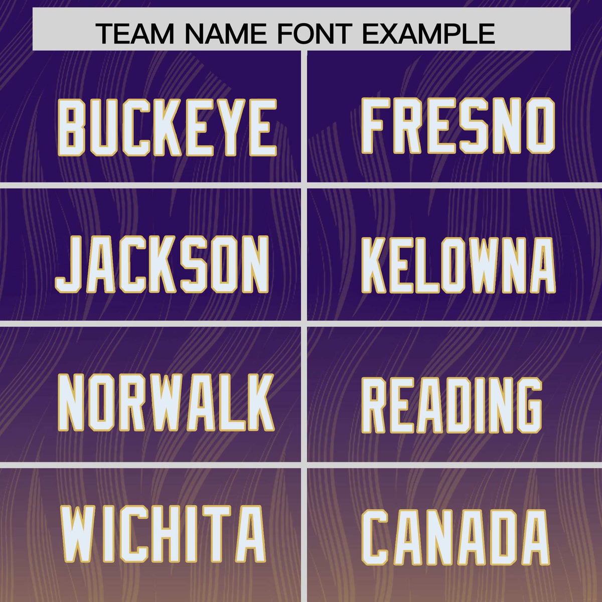 Custom Purple Old Gold Gradient Fashion Outdoor Authentic Football Jersey