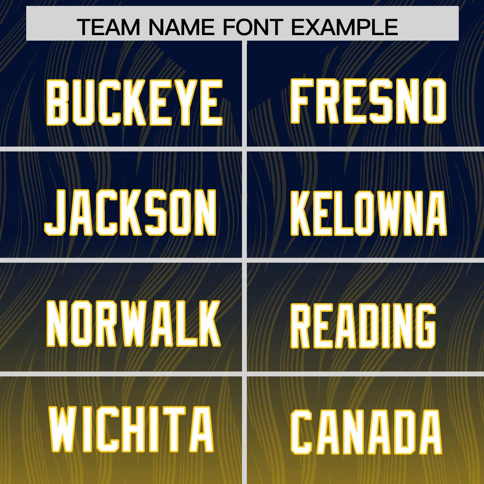 Custom Navy Gold Gradient Fashion Outdoor Authentic Football Jersey