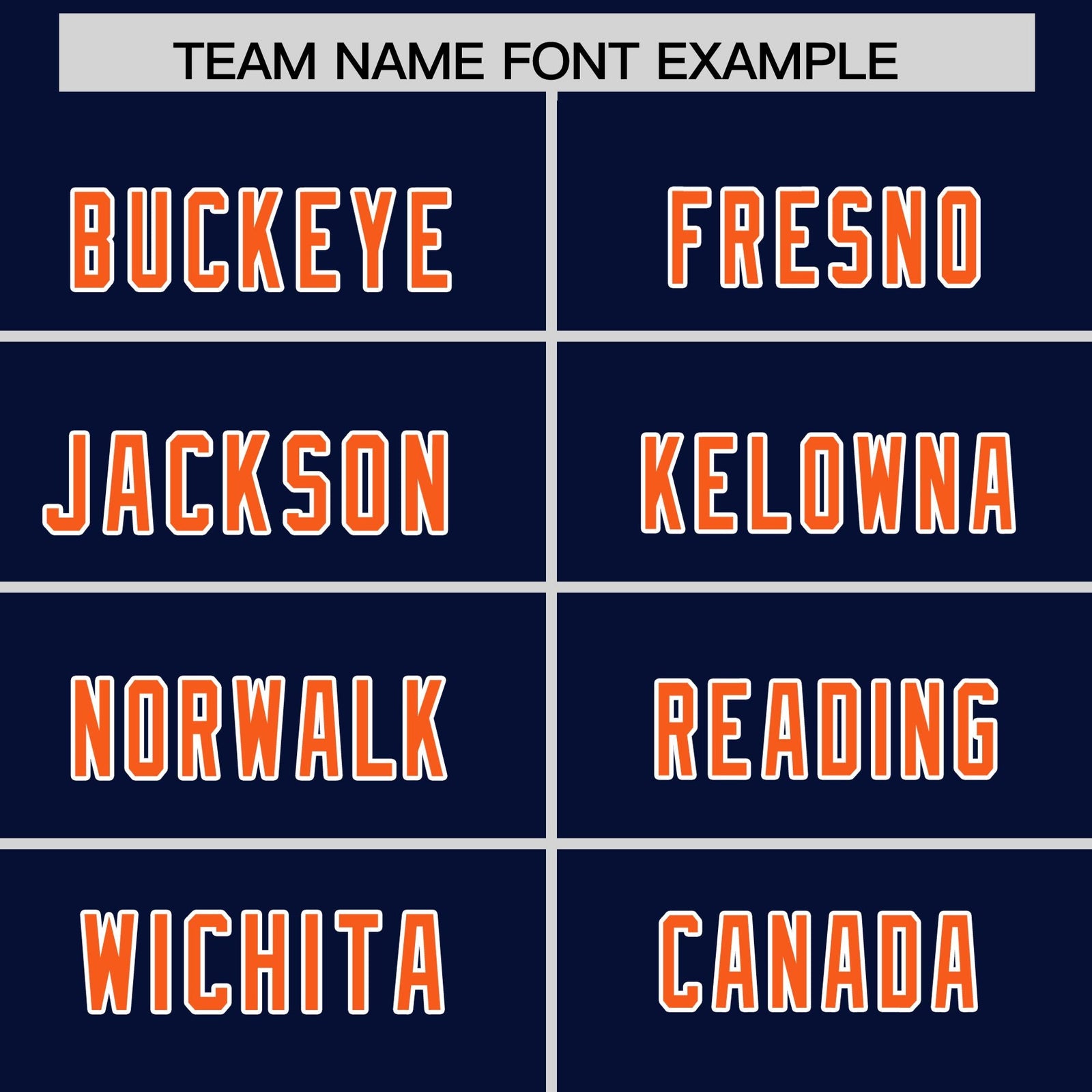 Custom Navy Orange Side Stripe Pattern Authentic Football Jersey