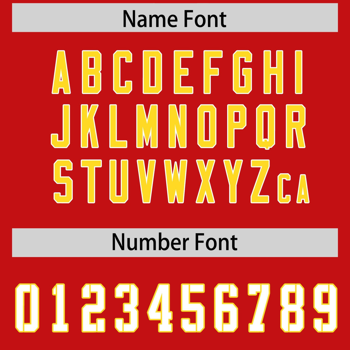 Custom Red Gold Side Stripe Pattern Authentic Football Jersey