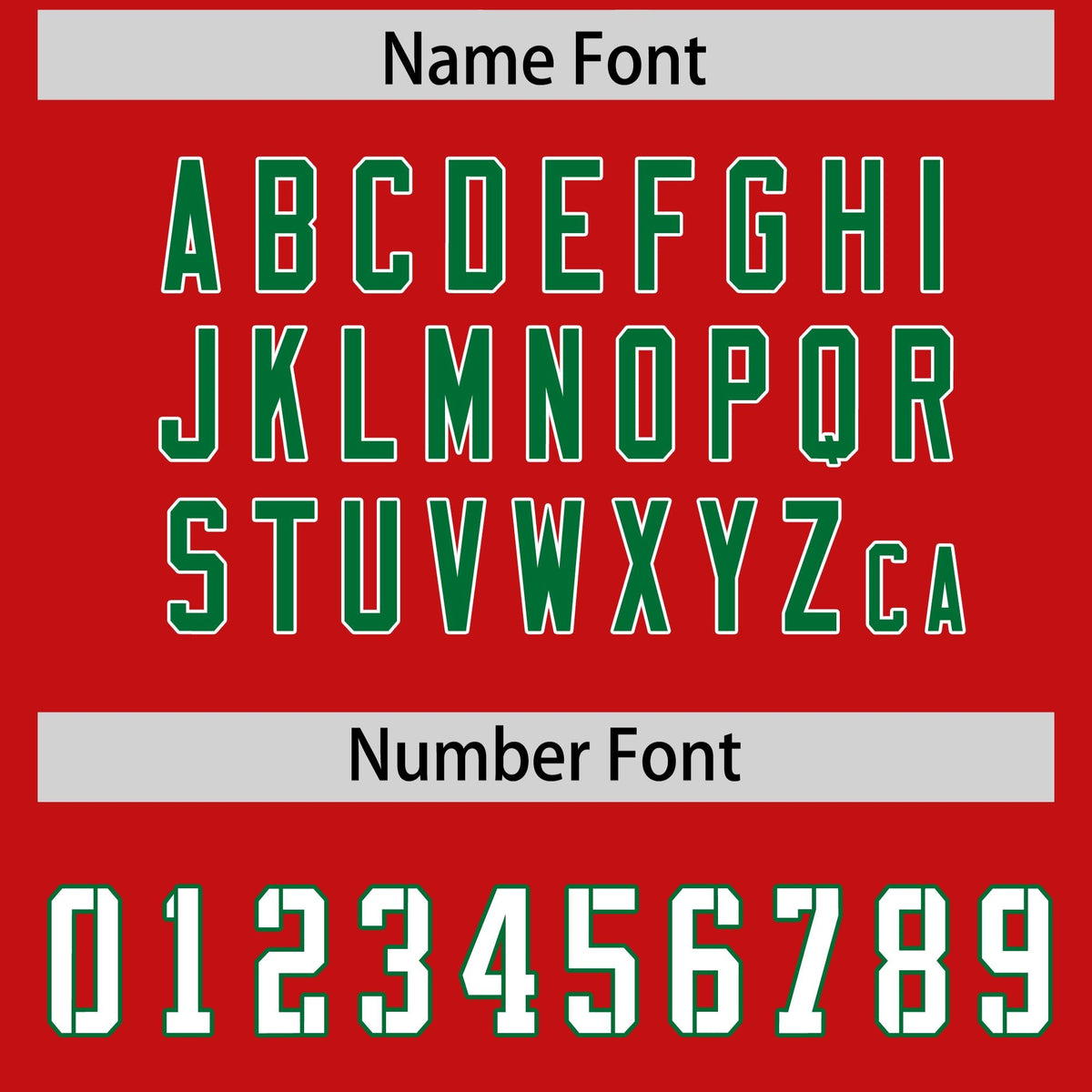 Custom Red Kelly Green Side Stripe Pattern Authentic Football Jersey