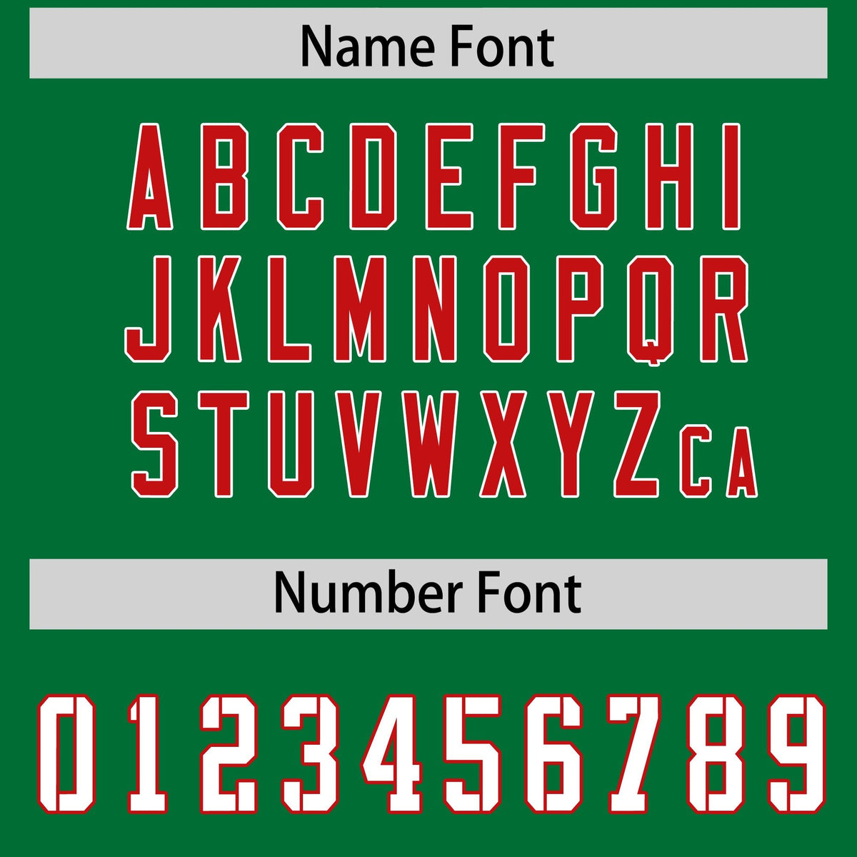 Custom Kelly Green Red Side Stripe Pattern Authentic Football Jersey