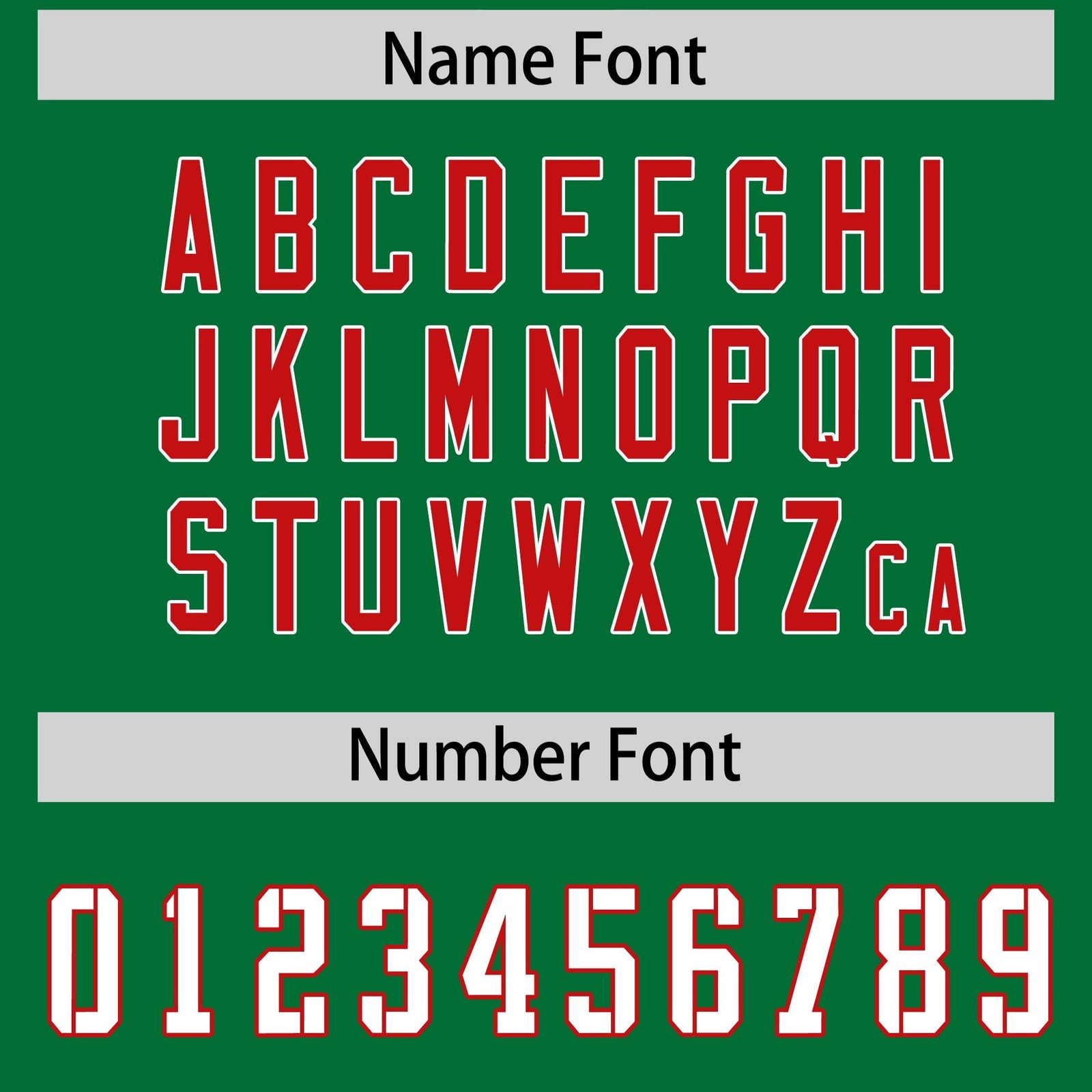 Custom Kelly Green Red Side Stripe Pattern Authentic Football Jersey