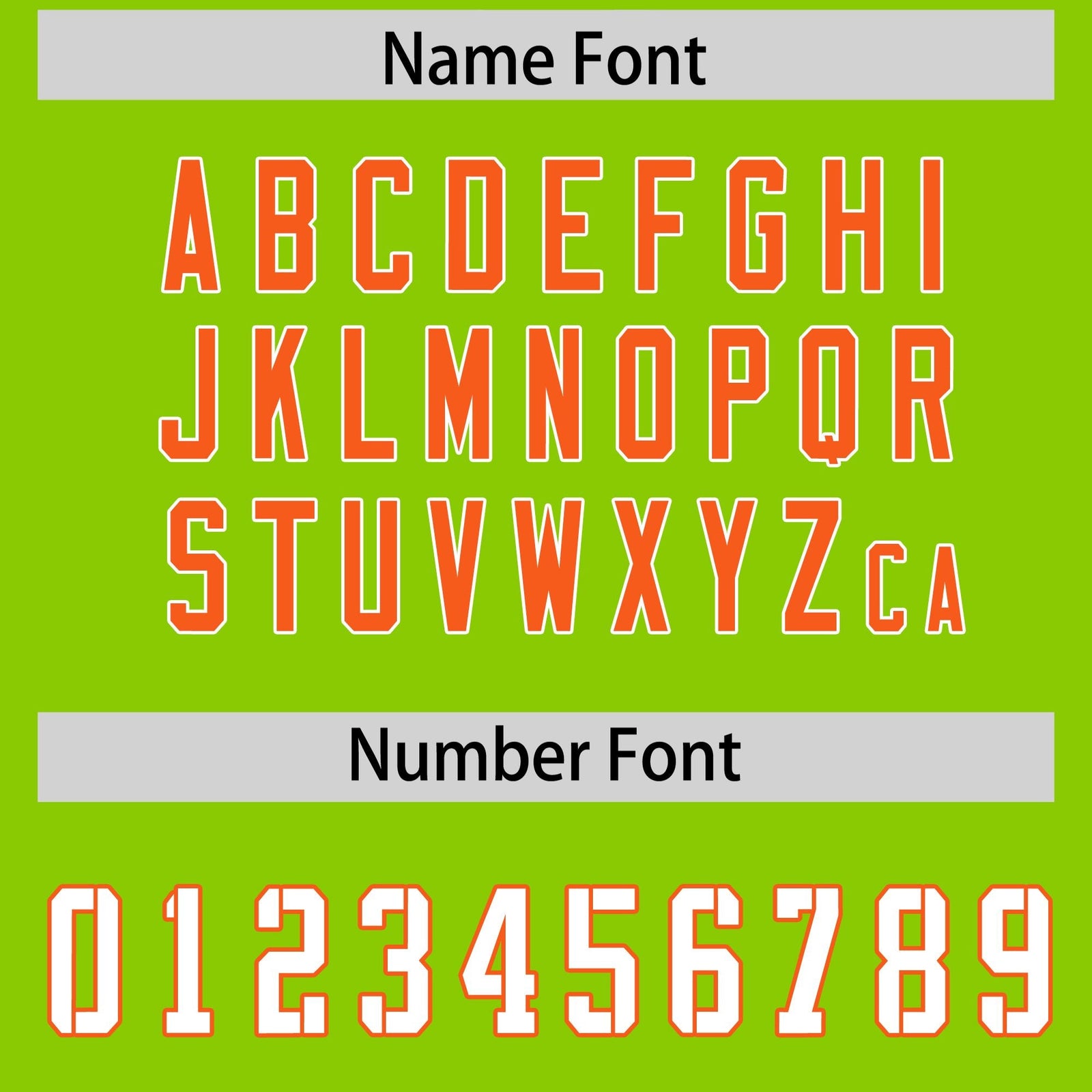 Custom Neon Green Orange Side Stripe Pattern Authentic Football Jersey