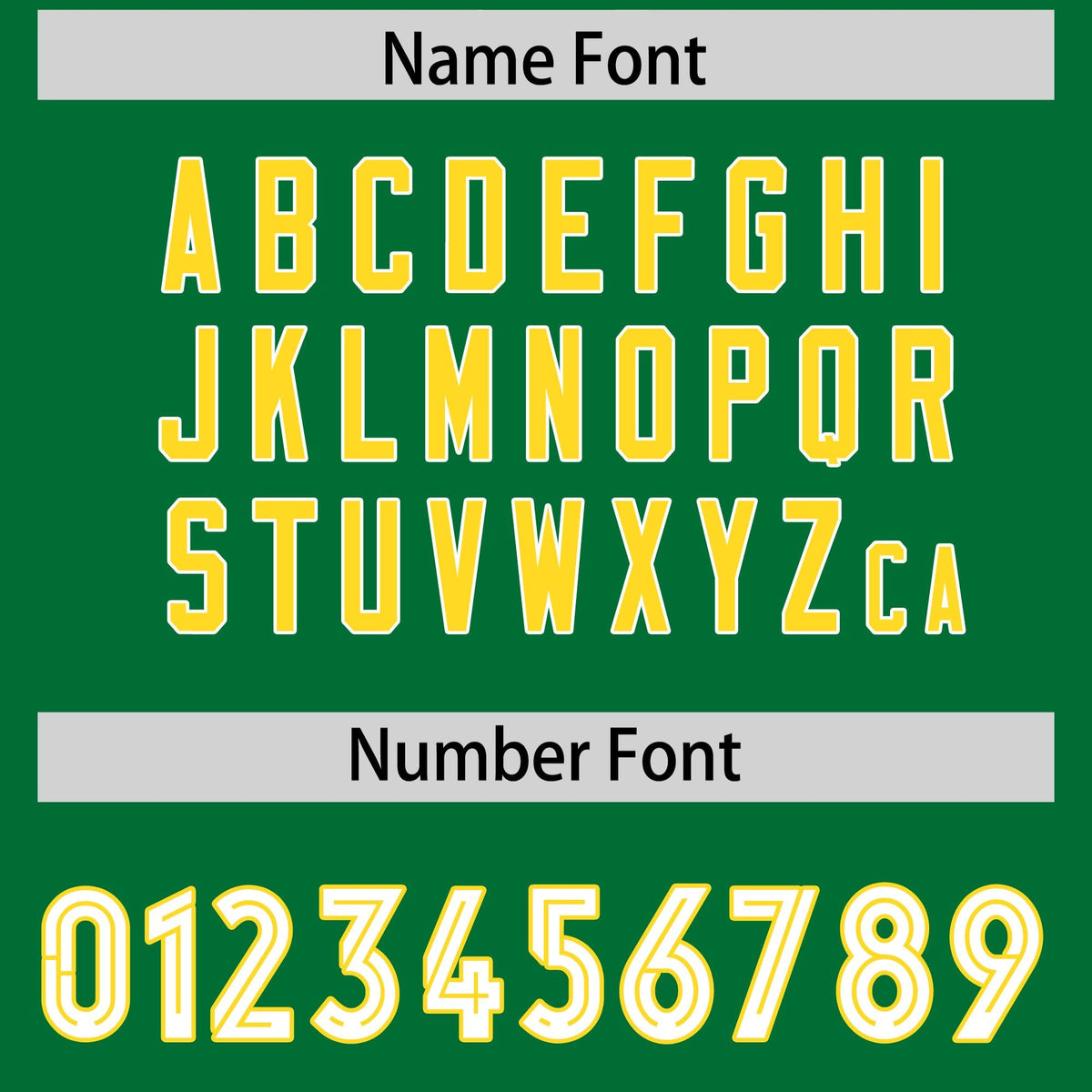 Custom Kelly Green Gold Side Stripe Pattern Authentic Football Jersey