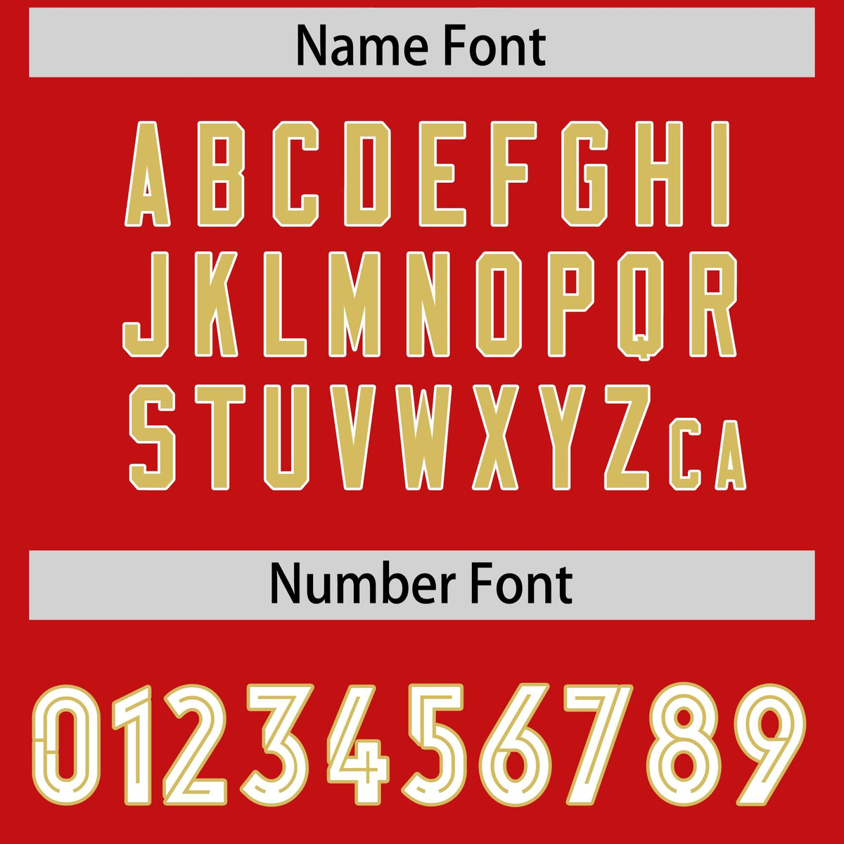 Custom Red Old Gold Side Stripe Pattern Authentic Football Jersey