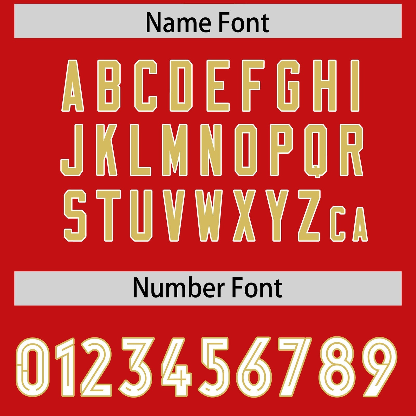 Custom Red Old Gold Side Stripe Pattern Authentic Football Jersey