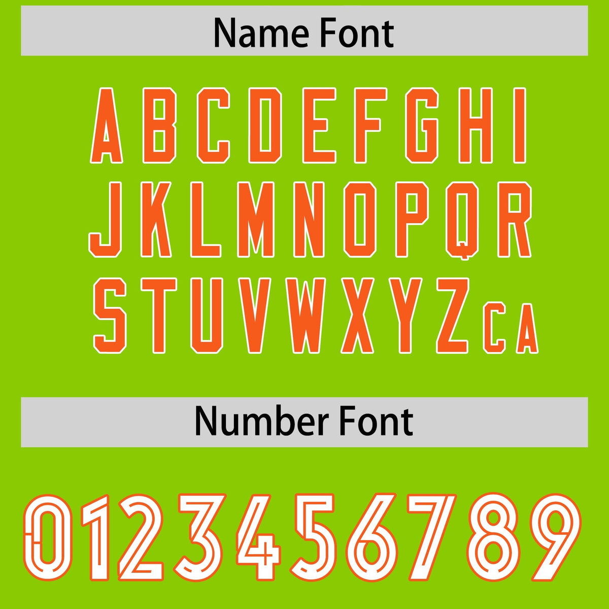 Custom Neon Green Orange Side Stripe Pattern Authentic Football Jersey