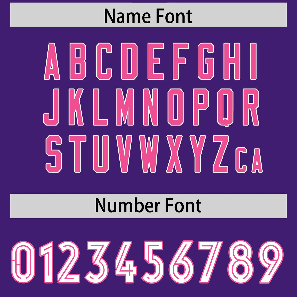 Custom Purple Pink Side Stripe Pattern Authentic Football Jersey