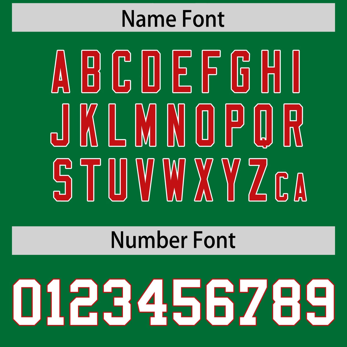 Custom Kelly Green Red Side Stripe Pattern Authentic Football Jersey