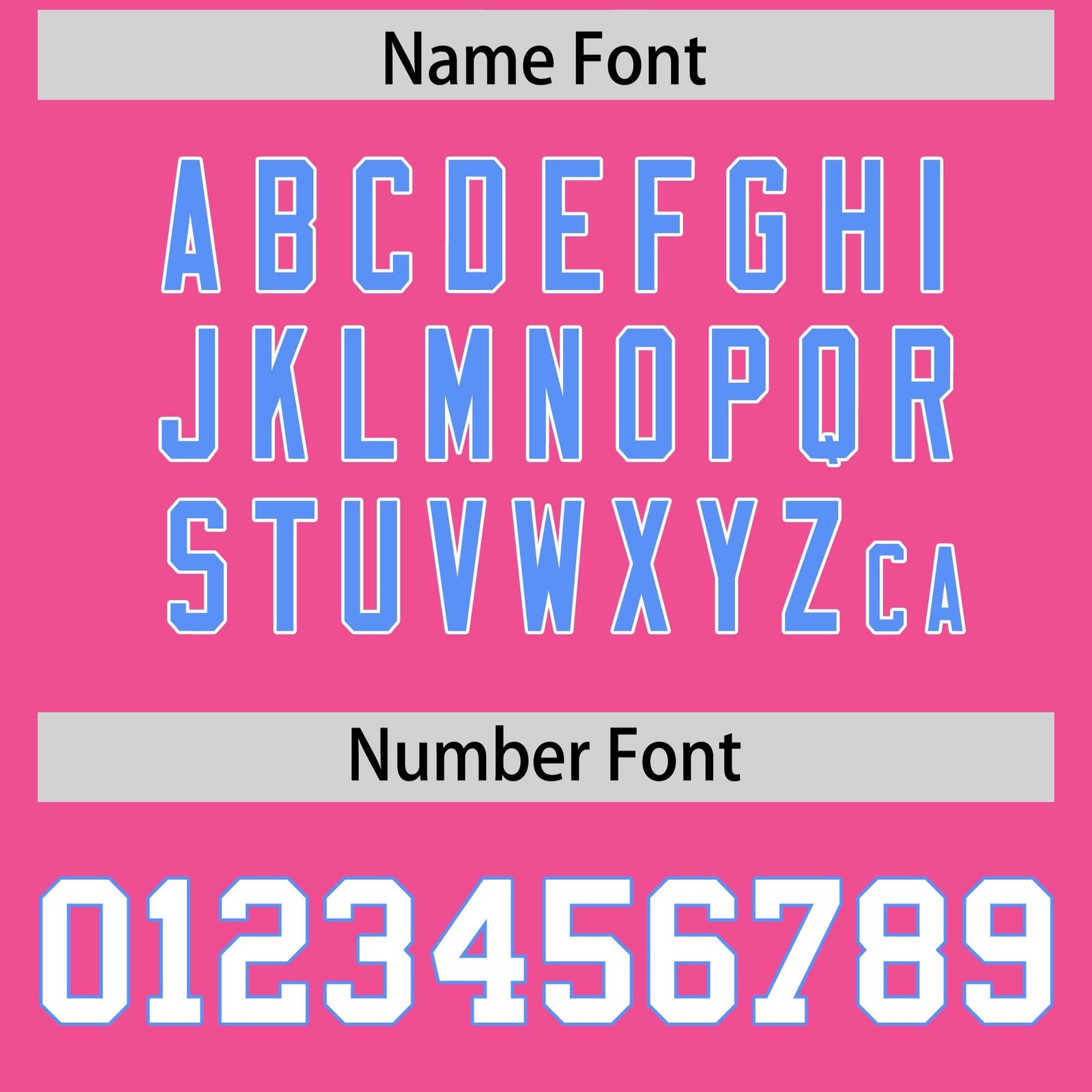 Custom Pink Powder Blue Side Stripe Pattern Authentic Football Jersey