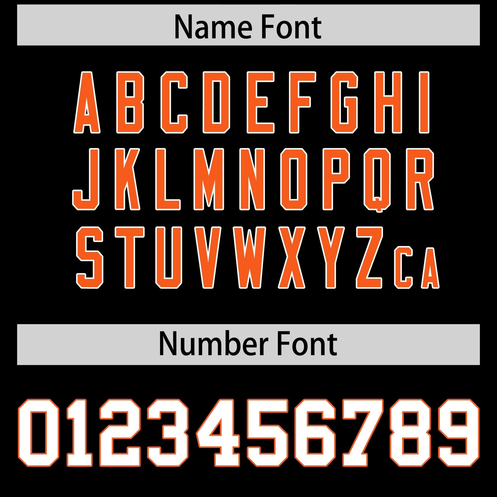 Custom Black Orange Side Stripe Pattern Authentic Football Jersey