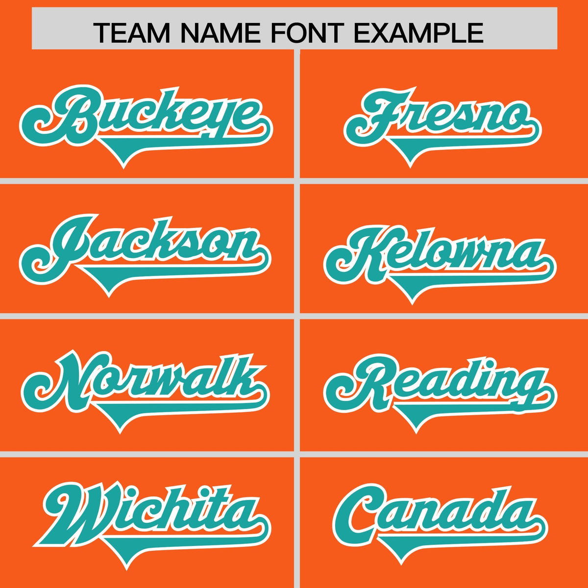 Custom Orange Aqua Side Stripe Pattern Authentic Football Jersey