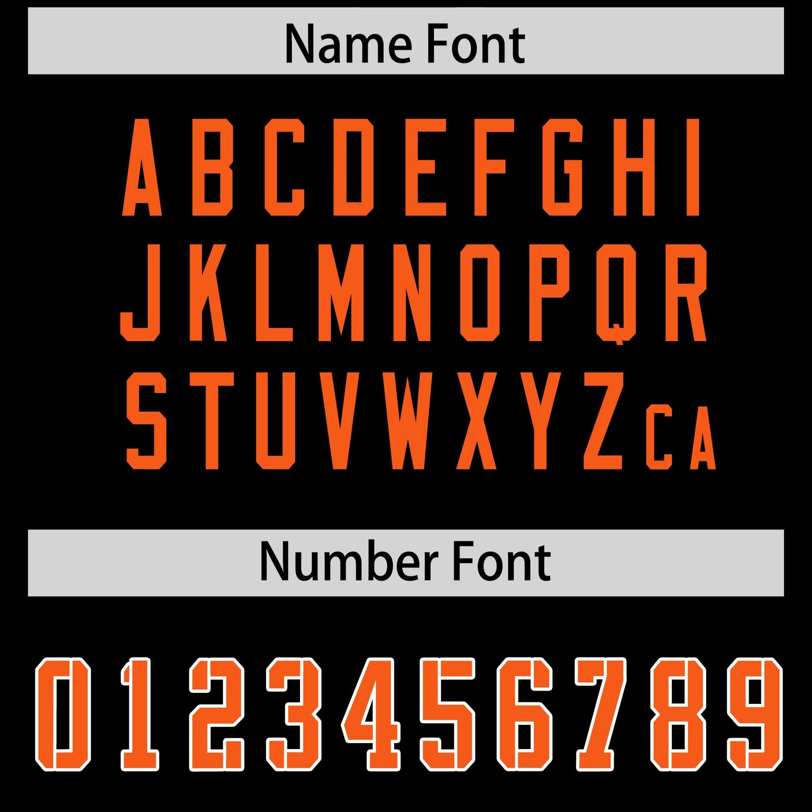 Custom Black Orange Personalized Neckline Square Classic Authentic Football Jersey