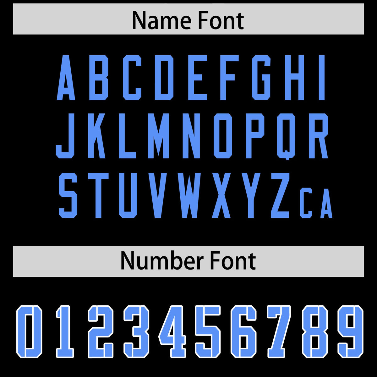 Custom Black Powder Blue Personalized Neckline Square Classic Authentic Football Jersey