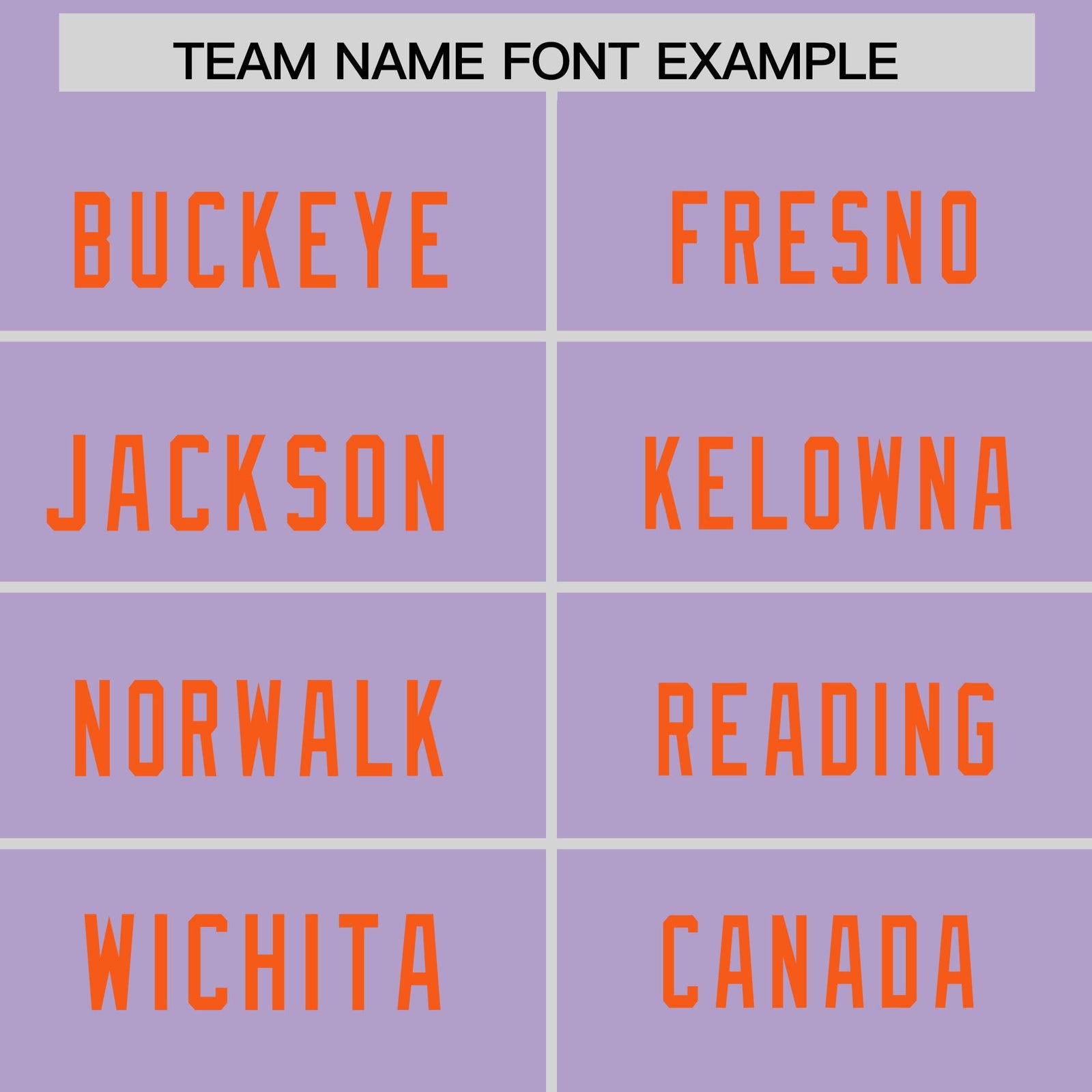 Custom Light Purple Orange Personalized Neckline Square Classic Authentic Football Jersey