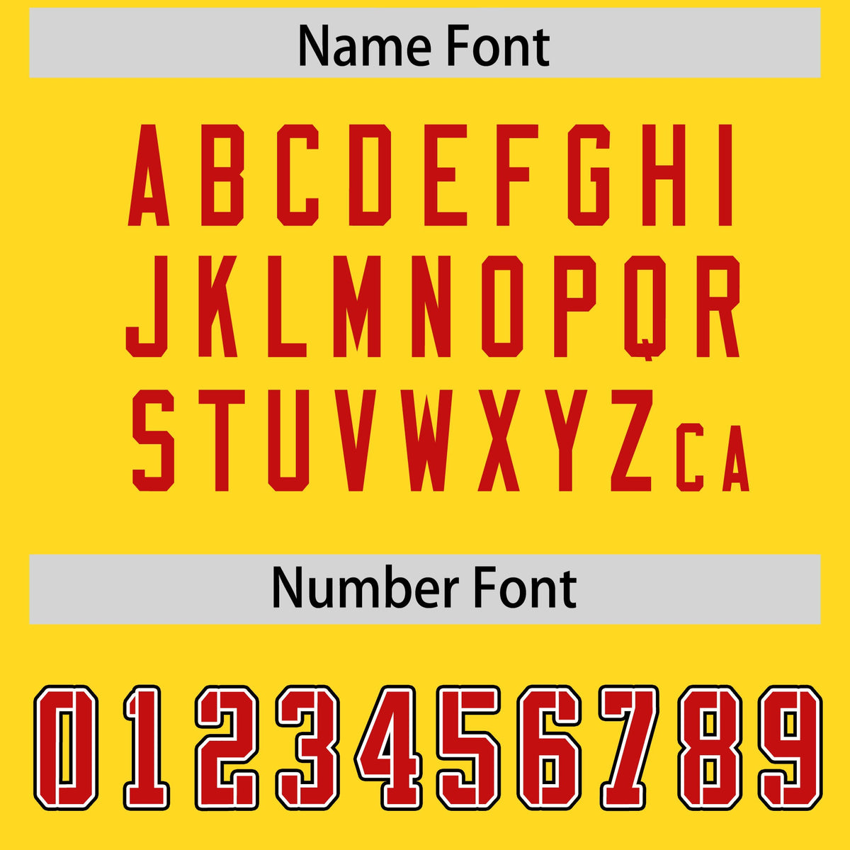 Custom Yellow Red Personalized Neckline Square Classic Authentic Football Jersey