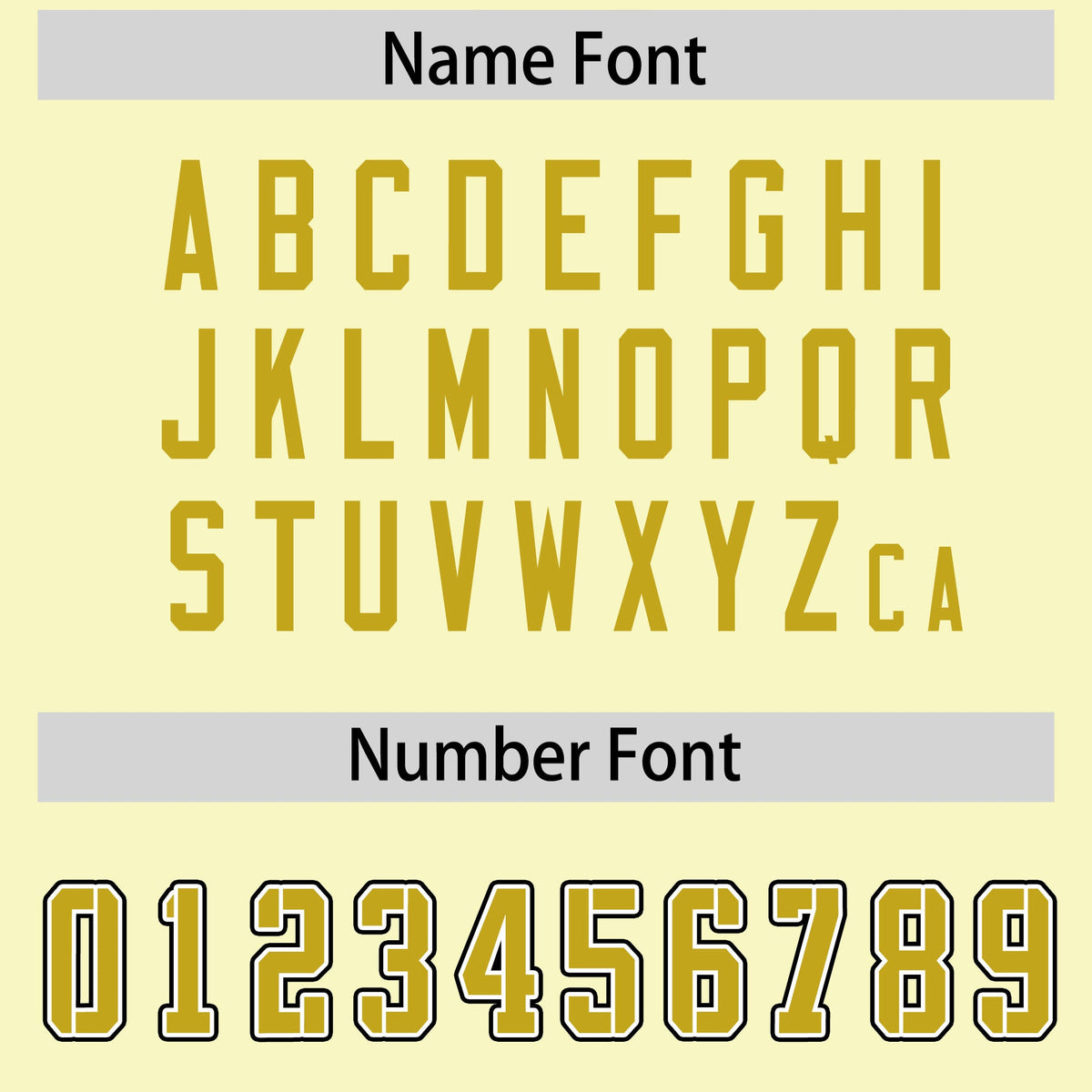 Custom Cream Old Gold Personalized Neckline Square Classic Authentic Football Jersey