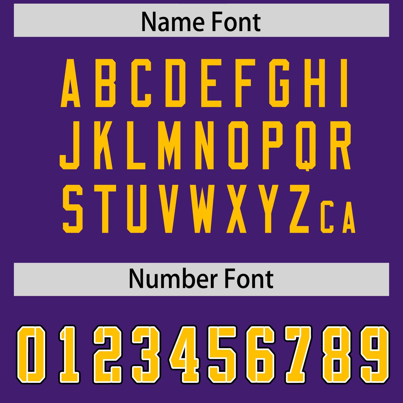 Custom Purple Yellow Personalized Neckline Square Classic Authentic Football Jersey