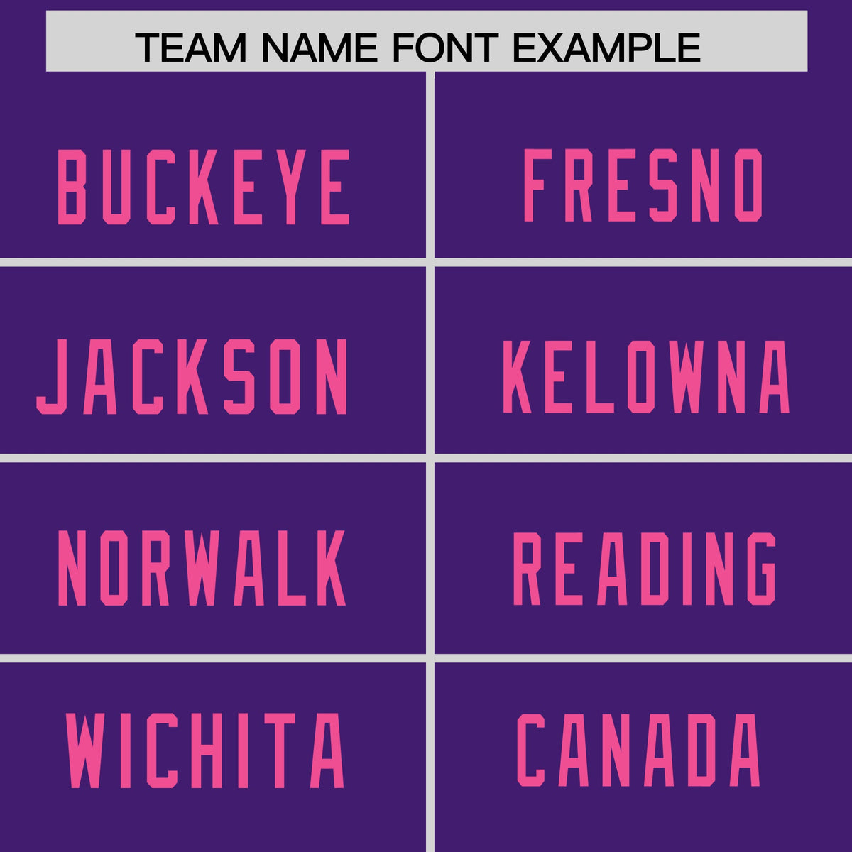 Custom Purple Pink Personalized Neckline Square Classic Authentic Football Jersey