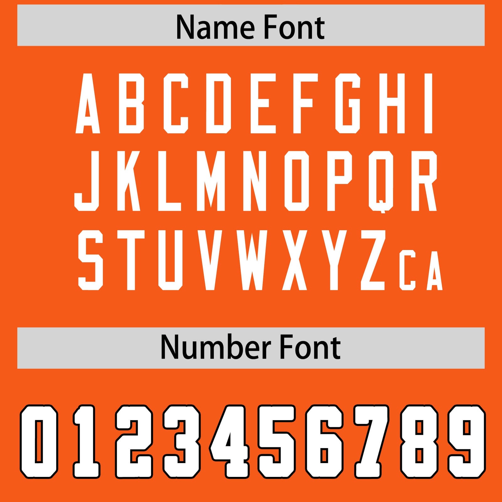 Custom Orange White Personalized Neckline Square Classic Authentic Football Jersey