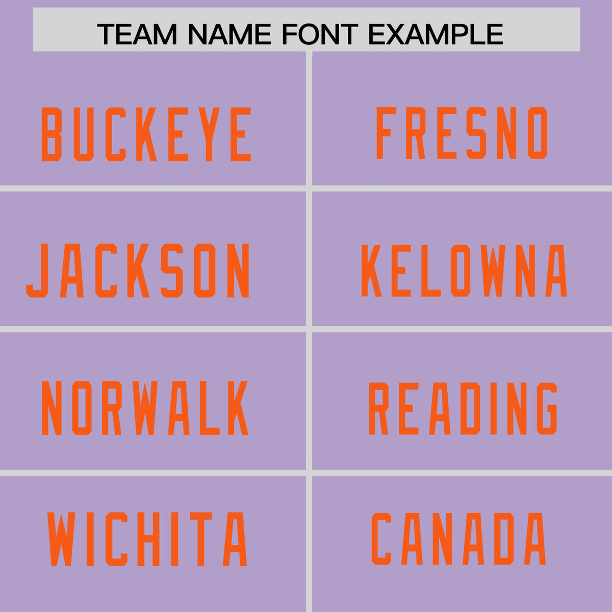 Custom Light Purple Orange Personalized Neckline Square Classic Authentic Football Jersey