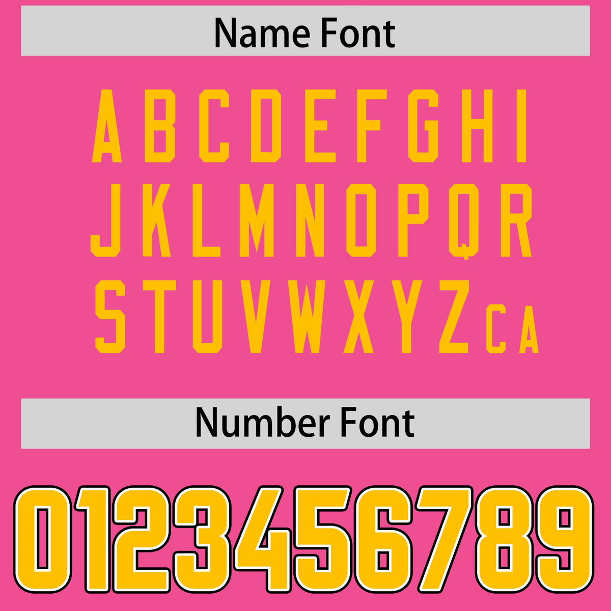 Custom Pink Yellow Personalized Neckline Square Classic Authentic Football Jersey