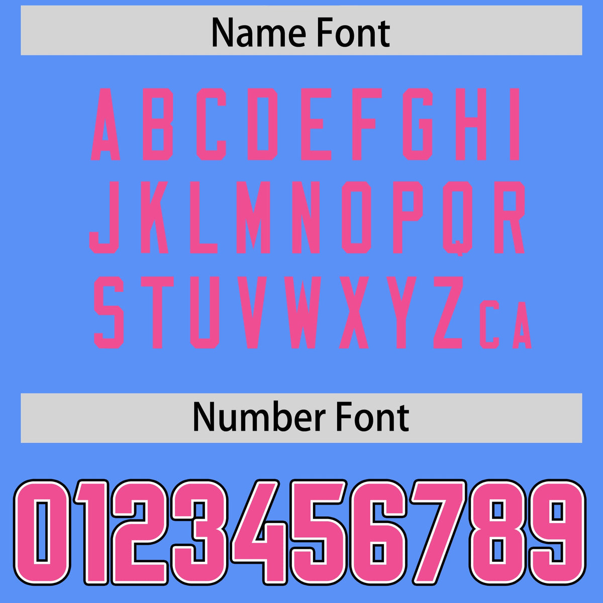 Custom Powder Blue Pink Personalized Neckline Square Classic Authentic Football Jersey