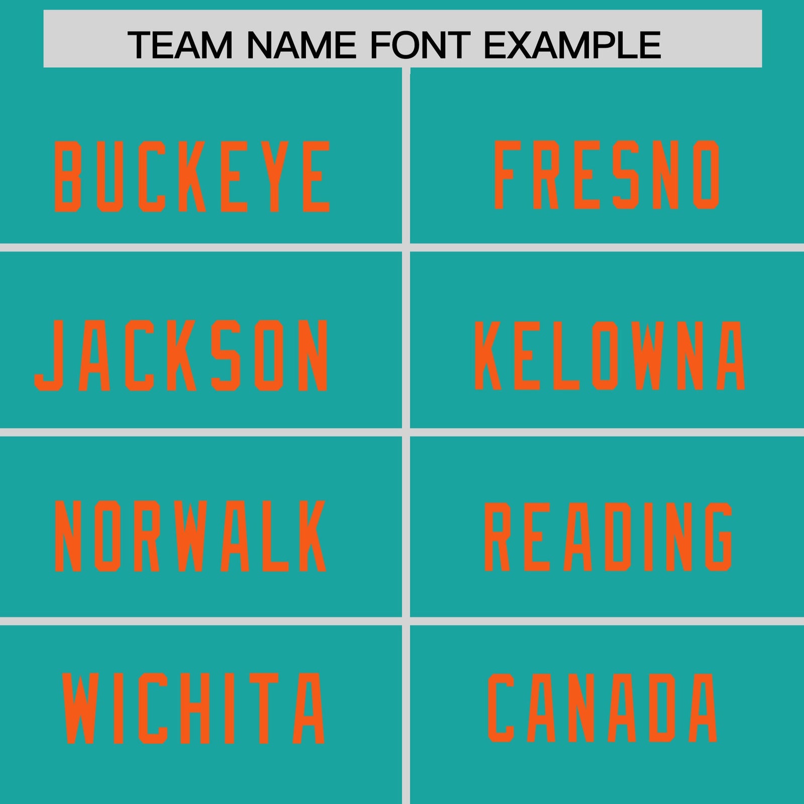 Custom Aqua Orange Personalized Neckline Square Classic Authentic Football Jersey