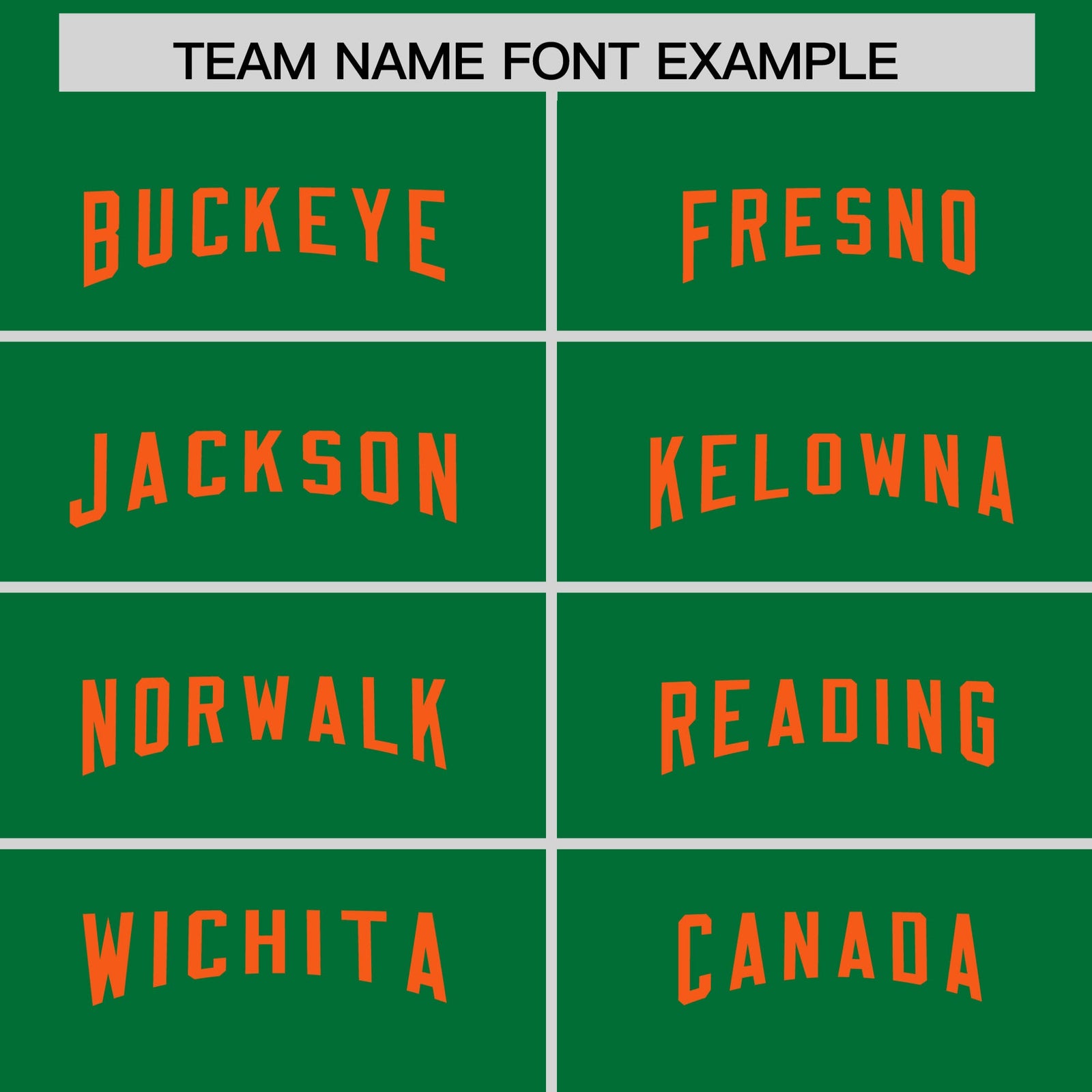 Custom Kelly Green Orange Personalized Neckline Square Classic Authentic Football Jersey
