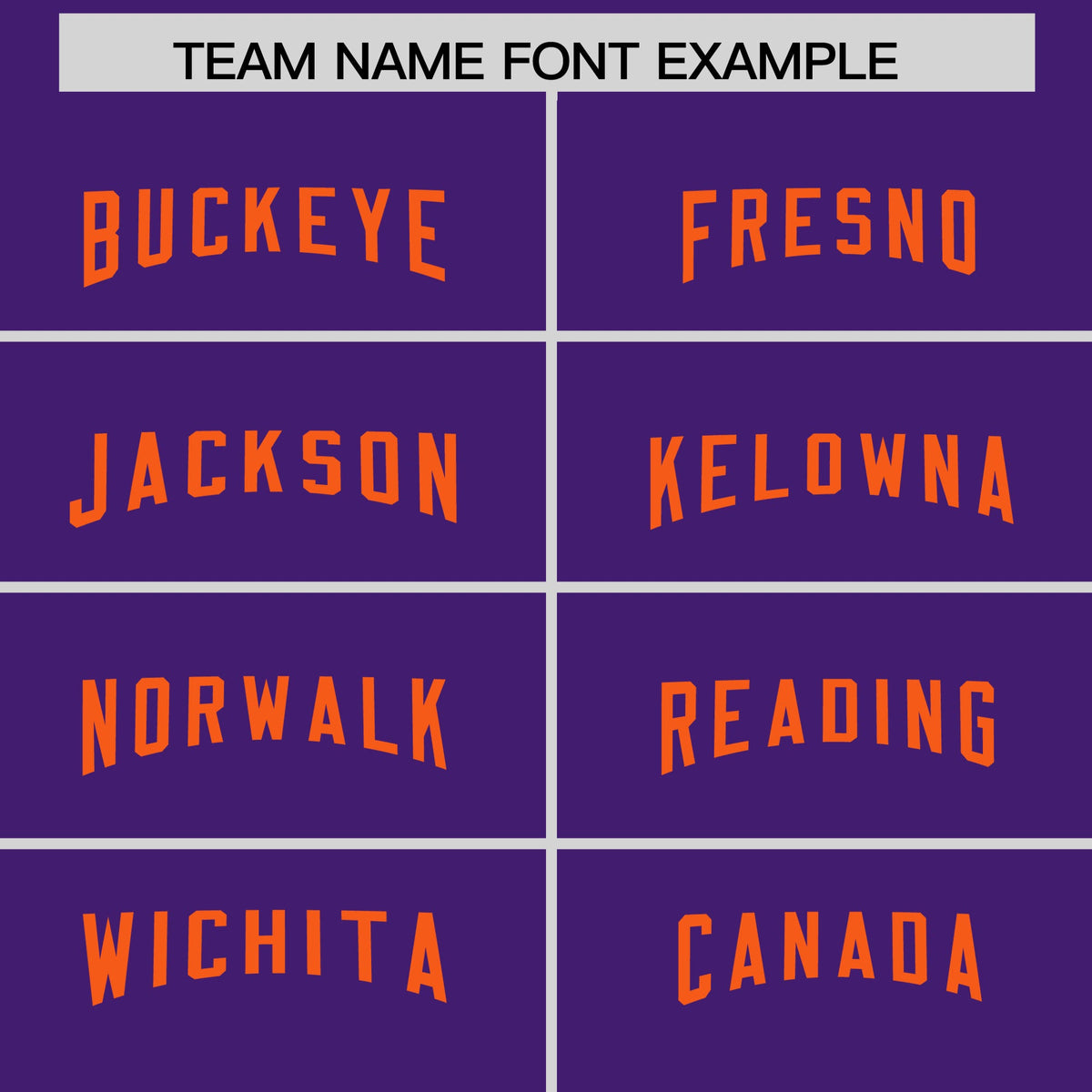 Custom Purple Orange Personalized Neckline Square Classic Authentic Football Jersey