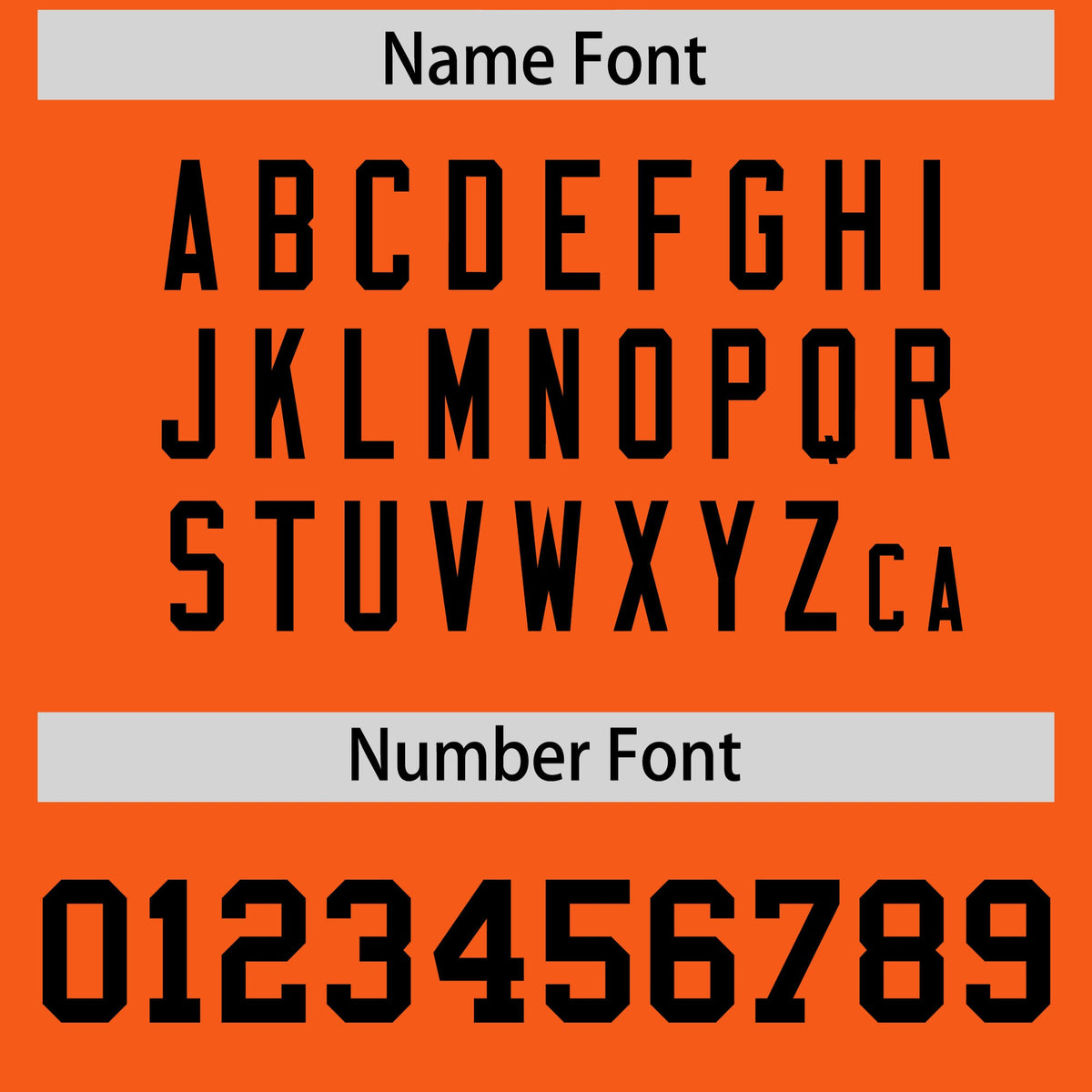 Custom Orange Black Personalized Neckline Square Classic Authentic Football Jersey