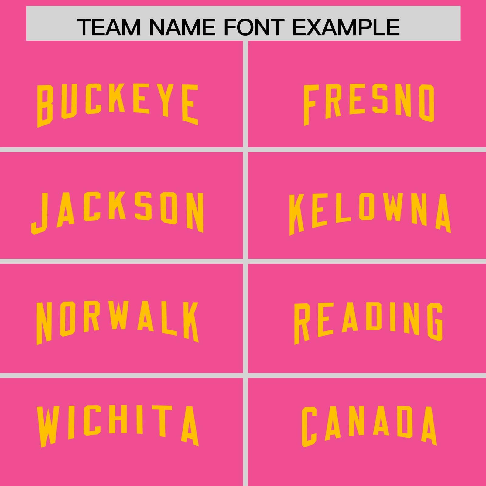 Custom Pink Yellow Personalized Neckline Square Classic Authentic Football Jersey