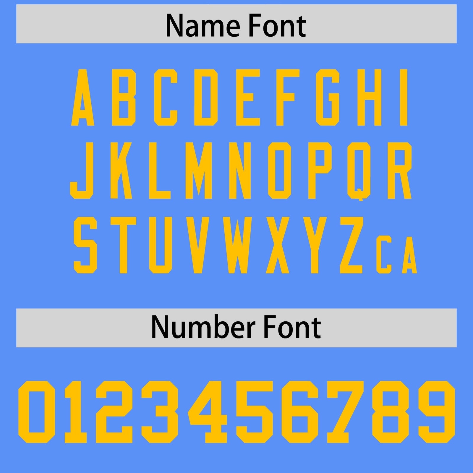 Custom Powder Blue Yellow Personalized Neckline Square Classic Authentic Football Jersey