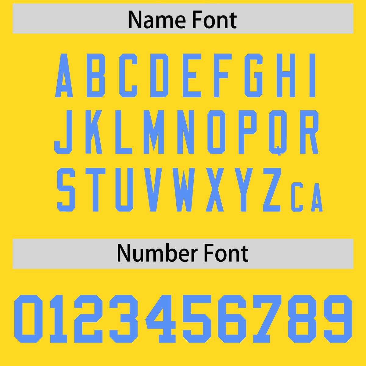 Custom Gold Powder Blue Personalized Neckline Square Classic Authentic Football Jersey