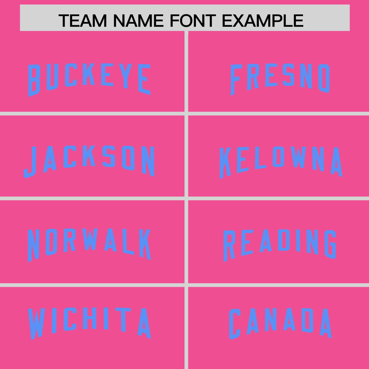 Custom Pink Powder Blue Personalized Neckline Square Classic Authentic Football Jersey