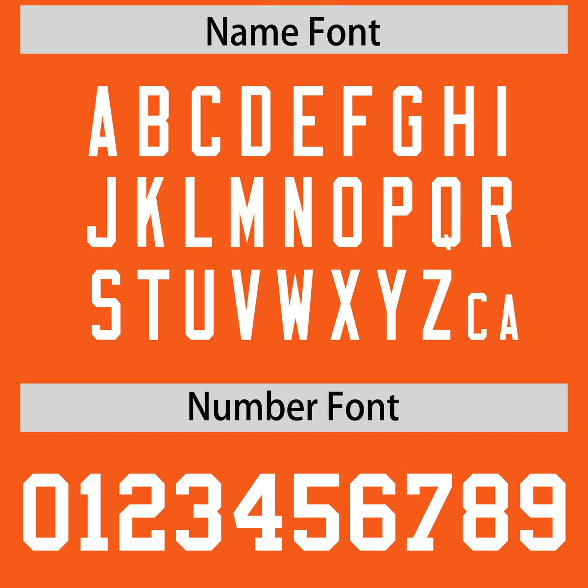 Custom Orange White Personalized Neckline Square Classic Authentic Football Jersey